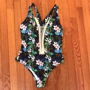 Floral One-Piece Bathing Suit from Cupshe